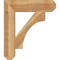 Ekena Millwork Westlake Craftsman Rough Sawn Bracket, Western Red Cedar, 6"W x 28"D x 32"H BKT06X28X32WTL04RWR - alternate 3